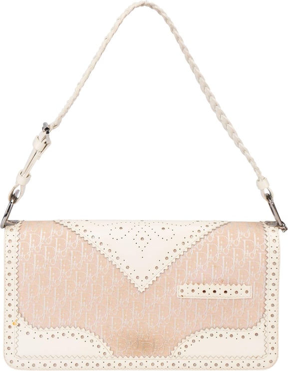 Dior Christian Dior Mini Trotter Monogram Shoulder Bag