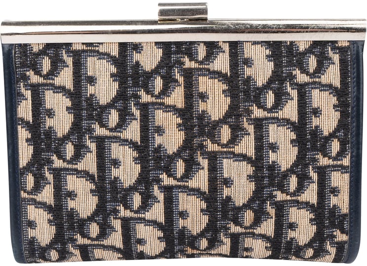 Dior Christian Dior Trotter Monogram Coin Wallet