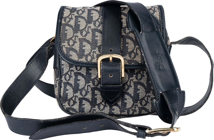 Dior Christian Dior Trotter Monogram Crossbody Bag