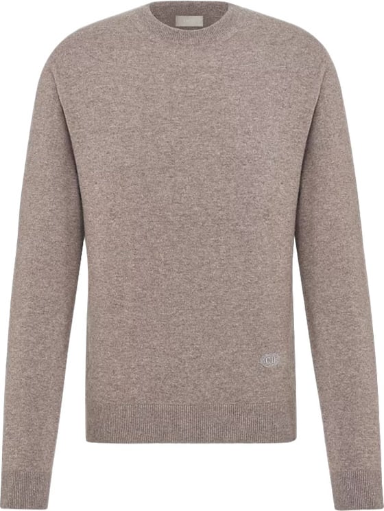 Dior Crew Neck Minimalist Knit Top
