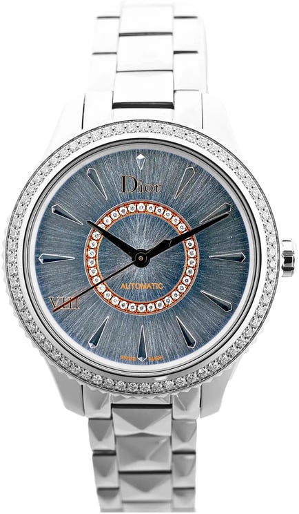 Dior Dior Montaigne CD152510 FU6977 SS AT Watch with Blue Dial