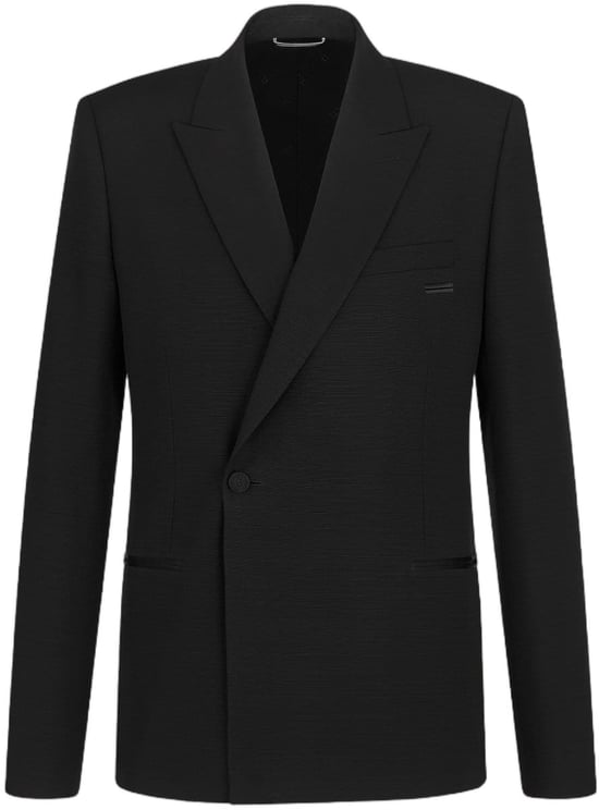 Dior Tailored Black Notch Lapel Blazer