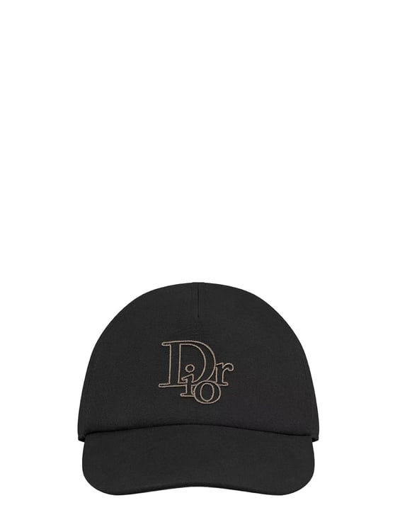 Dior Cotton Structured Embroidered Baseball Hat