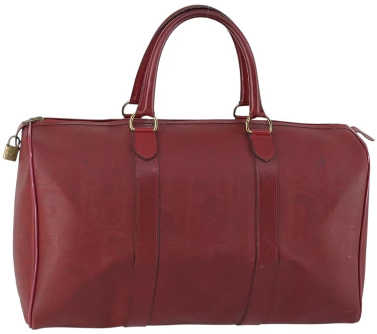 Dior Christian Dior Vintage Trotter Duffle Bag Diorissimo Canvas Medium