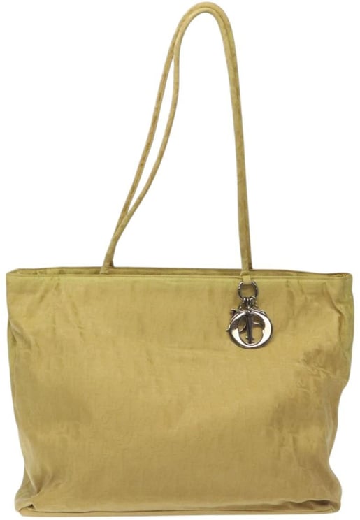 Dior Christian Dior Vintage Lady Dior Tote Canvas