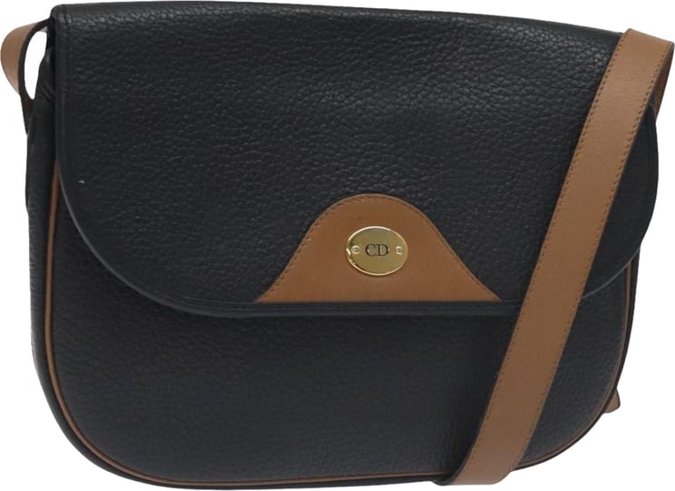 Dior Christian Dior Vintage CD Flap Leather Medium