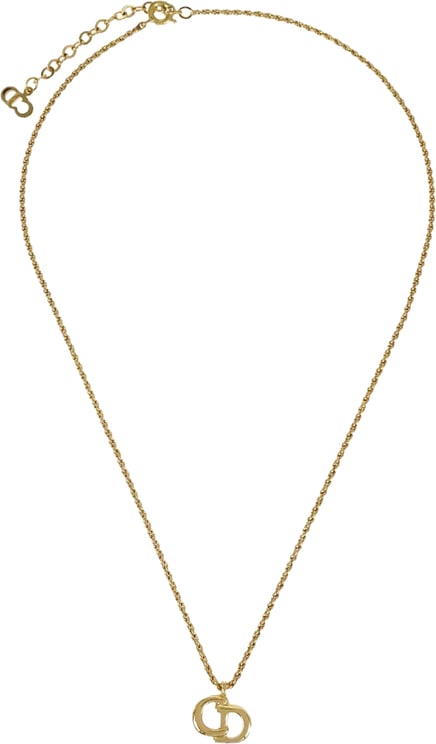 Dior Christian Dior CD Pendant Gold-plated