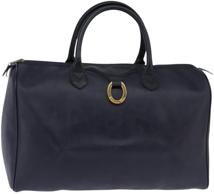 Dior Christian Dior Lady Dior Boston Bag Canvas