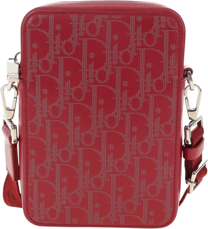Dior Christian Dior World Tour Zip Messenger Oblique Galaxy Leather