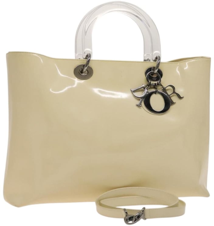 Dior Christian Dior Vintage Lady Dior Patent Patent leather