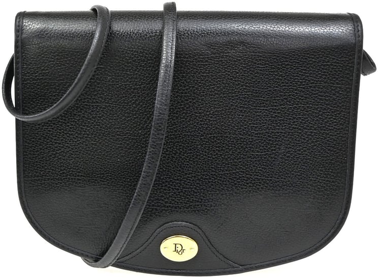 Dior Christian Dior Vintage Honeycomb Flap Crossbody Bag Canvas and Leather