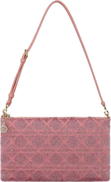 Dior Christian Dior Cannage Handbag Cotton