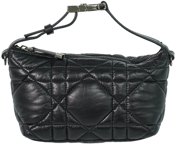 Dior Christian Dior DiorTravel Nomad Pouch Macrocannage Quilt Calfskin Medium