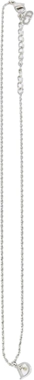 Dior Christian Dior D logo Pendant Necklace Metal