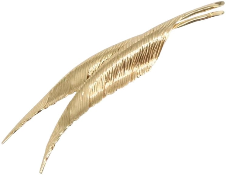 Dior Christian Dior Vintage feather Metal