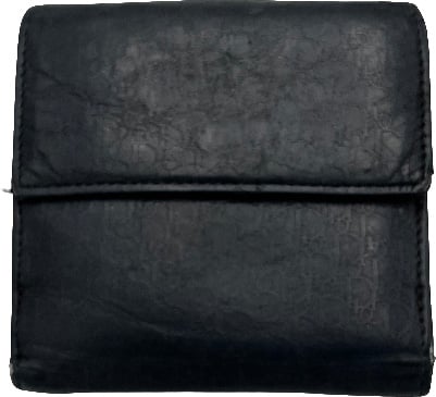 Dior Christian Dior Trifold Flap Wallet leather mini