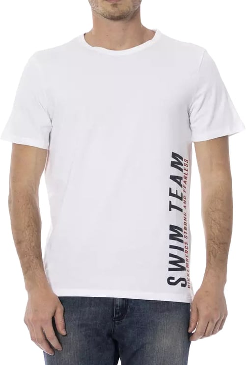Dirk Bikkembergs Bikkembergs White Cotton Men T-Shirt