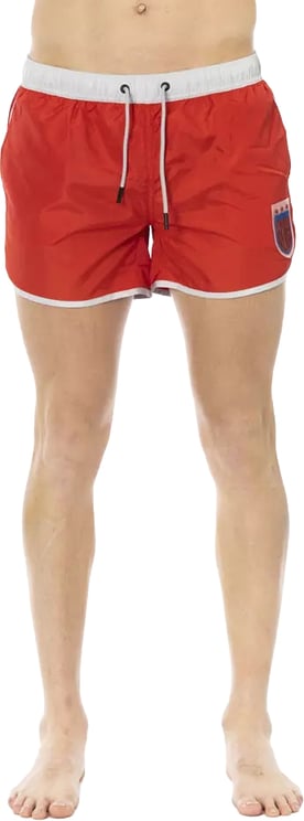 Dirk Bikkembergs Bikkembergs Red Polyester Men Swim Short