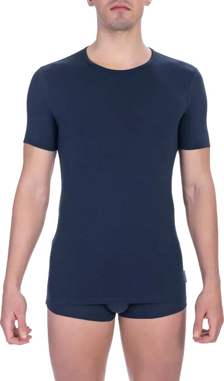 Dirk Bikkembergs Bikkembergs Blue Cotton Men's T-Shirt