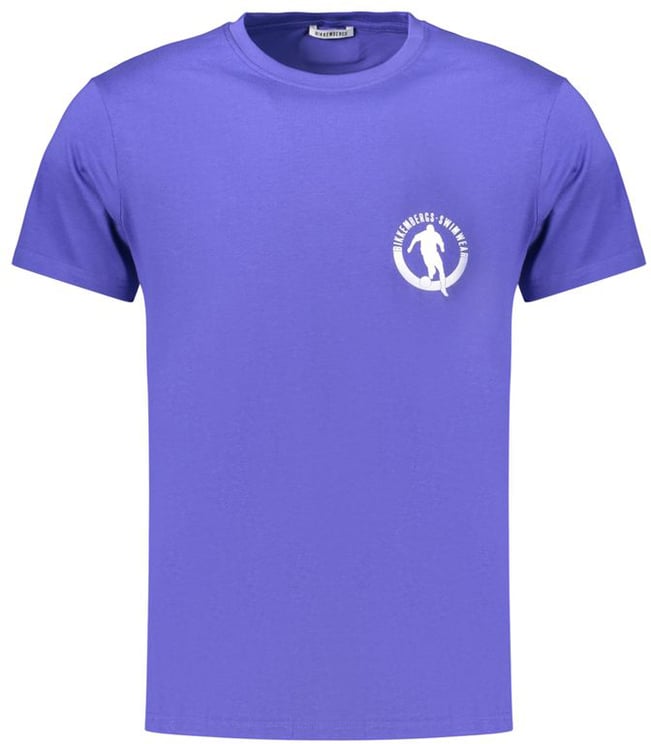 Dirk Bikkembergs Bikkembergs Blue Cotton Men's T-Shirt