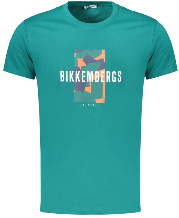 Dirk Bikkembergs Bikkembergs Verde Cotton Men's T-Shirt