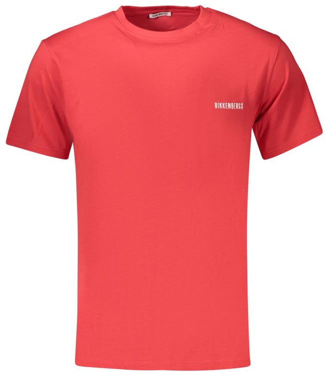 Dirk Bikkembergs Bikkembergs Rosso Cotton Men's T-Shirt