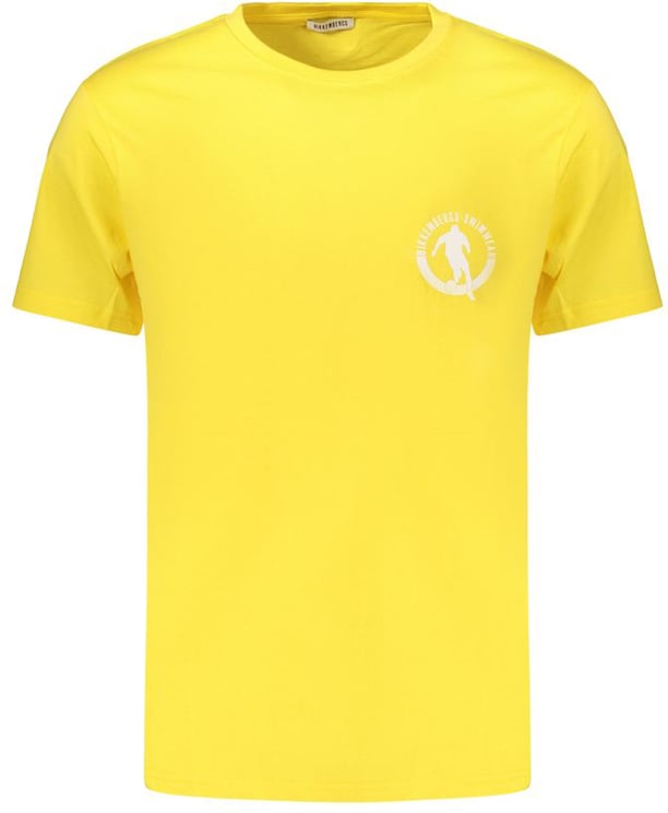 Dirk Bikkembergs Bikkembergs Yellow Cotton Men's T-Shirt