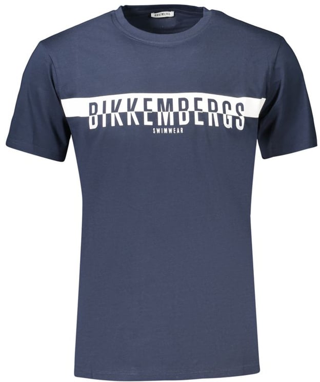 Dirk Bikkembergs Bikkembergs Blue Cotton Men's T-Shirt