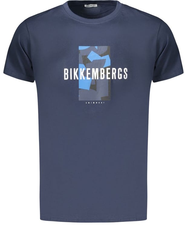 Dirk Bikkembergs Bikkembergs Blu Cotton Men's T-Shirt