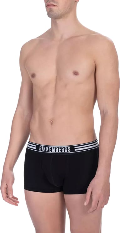 Dirk Bikkembergs Bikkembergs Black Cotton Men's Trunk Pack