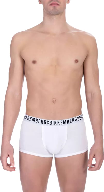 Dirk Bikkembergs Bikkembergs White Cotton Men's Trunk