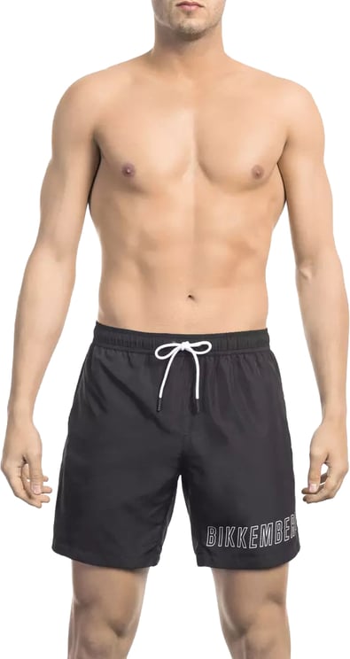 Dirk Bikkembergs Bikkembergs Black Polyester Men Swim Short