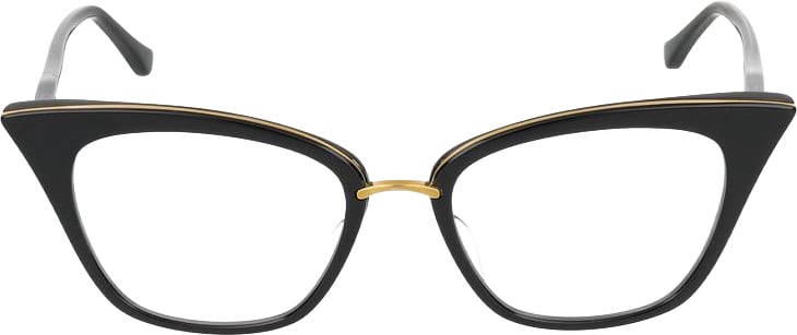 Dita Optical REBELLA Black/Yellow Gold 51/17/145