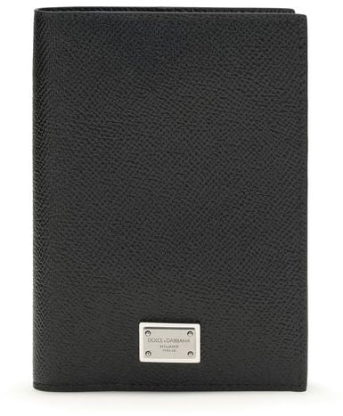 Dolce & Gabbana Dolce & Gabbana Black Calf Leather Bos Taurus Wallet