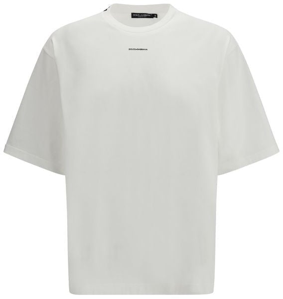 Dolce & Gabbana Dolce & Gabbana White Cotton T-Shirt