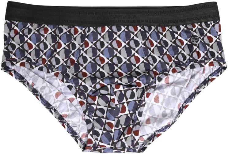 Dolce & Gabbana Dolce & Gabbana Multicolor Patterned Men Brando Brief Underwear