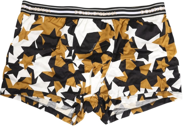 Dolce & Gabbana Dolce & Gabbana Multicolor Stars Print Regular Boxer Underwear