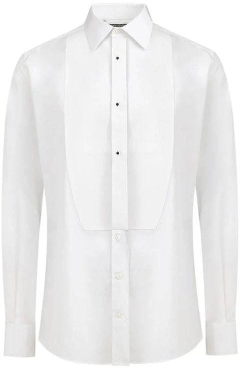 Dolce & Gabbana Dolce & Gabbana White Cotton Dress Shirt