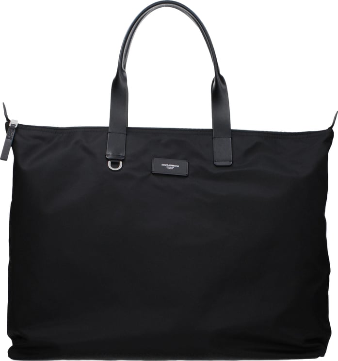 Dolce & Gabbana Dolce & Gabbana Black Nylon Shoulder Bag