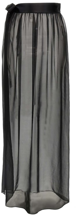 Dolce & Gabbana Dolce & Gabbana Black Silk Mini Skirt