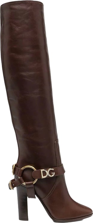 Dolce & Gabbana Dolce & Gabbana Leather Knee Boots