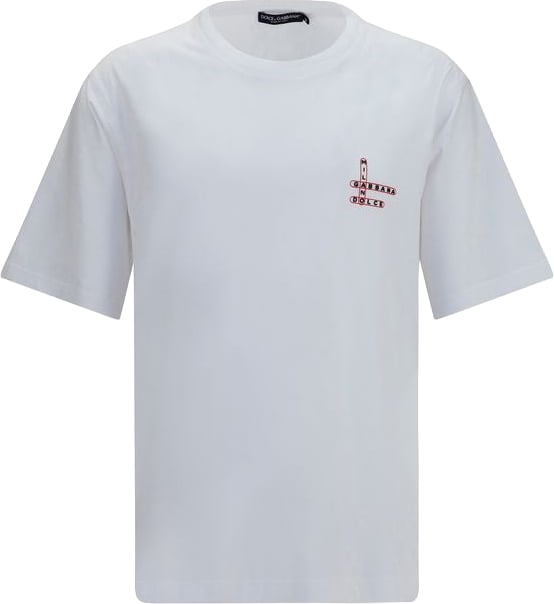 Dolce & Gabbana Dolce & Gabbana White Cotton T-Shirt