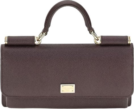 Dolce & Gabbana Dolce & Gabbana Brown Calf Leather Bos Taurus Shoulder Bag