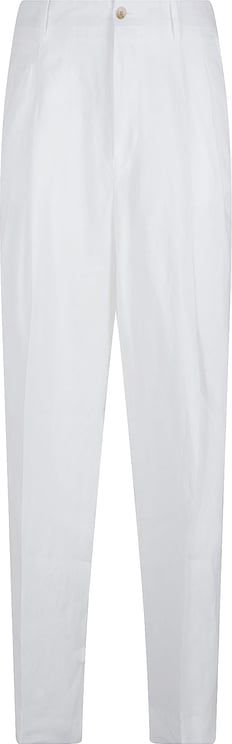 Dolce & Gabbana High-Waisted Tailored Trousers with Pleated Front