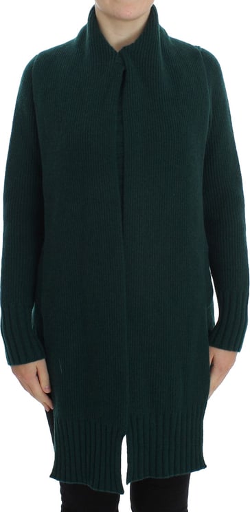 Dolce & Gabbana Dolce & Gabbana Green Knitted Cashmere Cardigan