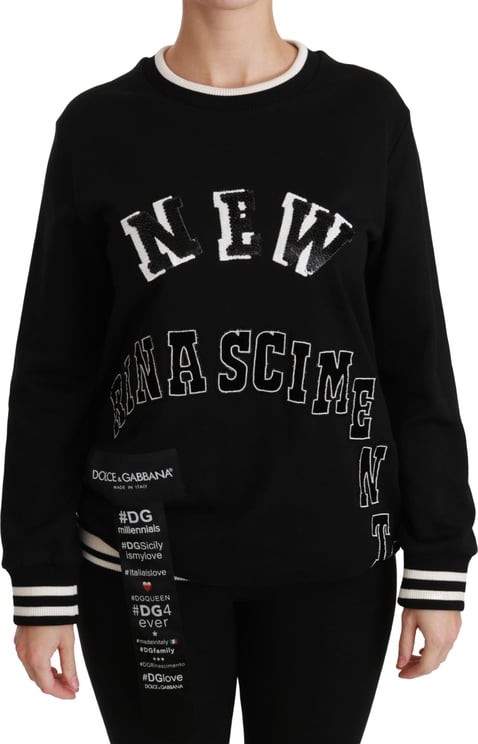 Dolce & Gabbana Dolce & Gabbana Black Rinascimento #DGmillennials Sweater