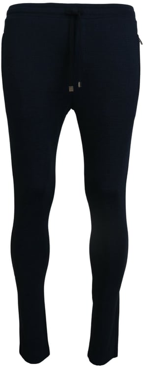 Dolce & Gabbana Dolce & Gabbana Blue Mens Sport Cotton Sweatpants Pants