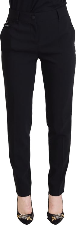 Dolce & Gabbana Dolce & Gabbana Black High Waist Women Pants
