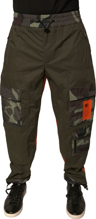 Dolce & Gabbana Dolce & Gabbana Multicolor Camouflage Jogger Cargo Pants