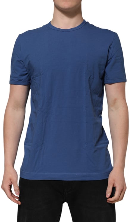 Dolce & Gabbana Dolce & Gabbana Blue Cotton Men Round Neck Underwear T-shirt